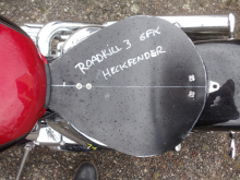 Roadkill-3-Sitzplatte f�r Heckfender, Yamaha XVS 650 / 1100