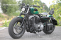 Preview: TB SCHEINWERFER - Alcatraz 4" - Alu schwarz / Messing