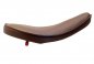 Preview: DO Solo - Schwingsattel Chopper small / braun / extra flach