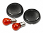 Preview: BR - DARK - CUSTOM Blinker / Smoke - Black / 1 Paar / HD Softail (00-12) / E-Zeichen