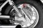 Preview: seitl. TBG-Kennzeichen-Grundhalter VA "kurz" / black / SUZUKI VS 600 / 750 / 800 Intruder / kein TÜV