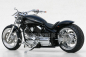 Preview: TB EINZELSITZ "FatBob" / Echtleder / schwarz / für HD Dyna Heckfender FatBob