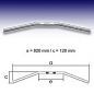 Preview: PW LENKER Drag Bar Medium / 22 mm / 820 mm b / chrom / Tüv