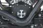 Preview: TB Zündungsdeckel - IRON CROSS / Bicolor / Evo - Sportster usw.