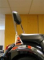 Preview: HH Sissy Bar "Wide" / chrom / 400 mm h / Honda VT 750 Black Spirit / RC 53 / inkl. aller Halterungen