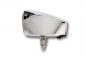 Preview: NEU: PW SCHEINWERFER OREGON / Chrom / klares Glas / Befestig. unten / E-Zeich.