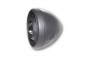 Preview: PW 7" SCHEINWERFER CYCLOPS / Schwarz / LED-Positionsl. / seitl. Befestg. / E-Zeich.
