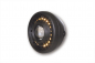 Preview: PW 7" SCHEINWERFER CYCLOPS / Schwarz / LED-Positionsl. / seitl. Befestg. / E-Zeich.