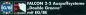 Preview: Sale: Falcon Double Groove / Komplettanl. / KAT / silber poliert / HD Dyna Fat Bob / 08 - 16 / EG-BE