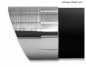 Preview: PENZL-RETRO-Auspuff-verstellbar. / silber / 400 / 490mm / Suzuki M 1800 / ABE