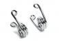 Preview: Schwingsattel - 3,5" - Sitzfedern - Hairspring / universal / chrom