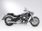 Preview: SALE: MILLER 2-1 Ocean Drive K - Endschalldämpfer - KAT / silber poliert / Yamaha XV 1900 / EG-BE