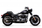 Preview: PENZL - Retro Line Auspuffset verstellb. / black / Harley Fat Boy & Nostalgia / Deuce / 04-06 / EG-BE