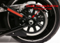 Preview: seitl. MB-Kennzeichenh. Kompl.-Set / chrom / 1" Zoll Achse / HD Breakout  / TÜV / DE