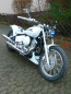 Preview: SCHEINWERFER IOWA / Chrom / blaues Glas / Befest. unten / E-gepr.
