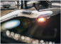 Preview: TB LED Mini Blinker Stripe / silber poliert / Paar / Harley Sportster / ab 2014 / E-Zeichen