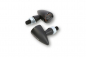 Preview: Apollo Bullet - LED Blinker + Positionsleuchte / schwarz - dunkles Glas / Paar / E-Zeichen
