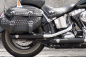 Preview: PENZL - Retro Line Auspuffset / verstellbar / schwarz / Harley BREAKOUT & ROCKER / 08-16 /ABE