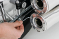 Preview: MILLER RACING - db-Killer / EVO / 39mm / 2 x db-Killer / ohne ABE / 2 Stck