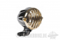Preview: TB SCHEINWERFER Alcatraz 4" - Alu - schwarz / Messing