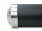 Preview: PENZL-Retro-Endkappe GUN / fein-gebürstet / bestellbar nur mit Retro-Auspuff
