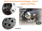 Preview: BSL The Bomb Hole Auspuff / chrom + black / Sportster / 04-16 / TÜV