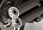Preview: EURO 4: FALCON Double Groove - SlipOn / HD Sportster XL 883 / 1200 / Slip On / schwarz / 17 - / EG-BE