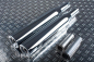 Preview: Sale: EAGLE IRON - SlipOn - Straight Cut - Komplettanlage / 2in2 / Edelstahl poliert / Suzuki VL 1500 / EG-ABE