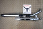 Preview: ORIGINAL-AUSPUFF-ENDTÖPFE / gebr. YAMAHA XVS 650 Custom + Classic / 97 - 02