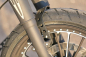 Preview: TB - Frontfender - Fork brace / schwarz / 16" Rad / Harley Fat Boy / Heritage / Slim