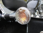 Preview: BR White - CUSTOM Blinker Deckel - White - Klar / 1 Paar / Suzuki VL 800 Volusia / 01 - 05 / E-Zei.