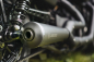 Preview: Black Sale: nur 1 x KESSTECH Komplett 2 in 1 / ceramic schwarzmatt / nicht verstellb. / Harley Sportster XL 883 - 1200 / mit EG / ABE