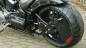Preview: seitl. BR - Kennzeichenhalter - Bull - 5 mm - extra stabil / schwarz / Suzuki VL / C 800 Intruder / Kompl. Set / TÜV