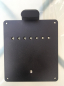 Preview: NEU: BR - KZH - Platte "SMOOTH"  ALU / Schwarz matt / 18 x 20cm / DE  / inkl. BR-Mini-LED-Leuchte / EG-BE