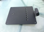 Preview: NEU: BR - KZH - Platte "SMOOTH"  ALU / Schwarz matt / 18 x 20cm / DE  / inkl. BR-Mini-LED-Leuchte / EG-BE
