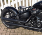 Preview: BR - Bobber - Mitschwing - Heckfender - Kit / HD Softail + Universal / 180 b / Stahlblech schwarz