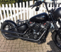 Preview: BR - Bobber - Mitschwing - Heckfender - Kit / HD Softail + Universal / 180 b / Stahlblech schwarz