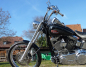 Preview: BR - Frontfender - Steel raw - mit Halterung - "short" / Harley Wide Glide Gabel + Japaner - 19" + 21" Reifen