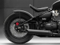 Preview: BR - Bobber - Heckfender Set / schwarz matt - feine Struktur/ Triumph Bonneville Bobber