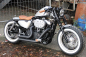 Preview: CW - HD-Frontfender - Sportster "Old School" / ABS - schwarz - lackiert / HARLEY Spo 48 - bis 2015 / Tüv