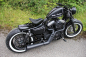 Preview: CW - HD-Heckfender - Sportster - "Oldschool" / ABS - schwarz - glänzend lackiert / HARLEY Sportster / ab 2004