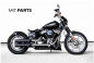 Preview: CW - Heckumbau-Kit - Softail - Old School - ABS - schwarz glänzend / Street Bob & Standard - ab 2018 / Tüv