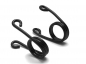 Preview: Schwingsattel - 2" - Sitzfedern - Hairspring - links + rechts / universal / schwarz