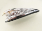 Preview: DO - Adlerkopf - verchromtes Stahlblech - 16 cm / für Frontfender - Heckfender o.ä.