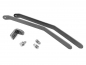Preview: Premium - Bobber - Schwing-Heckfender - Universal - Kit / 2 mm - 165 mm b / Stahlblech - roh