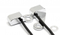 Preview: TB - LED Mini Blinker Stripe chrom - dark / Paar / Harley Softail - ab 2015 / E-Zeichen
