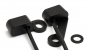 Preview: TB - LED Mini Blinker Stripe schwarz - dark / Paar / Harley Softail - ab 2015 /E-Zeichen