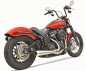 Preview: Eagle Iron - RR - 2 in 1 Komplettanl. - Kat / silber poliert / HD Softail Slim - ab 2018 / EG-BE