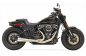 Preview: Eagle Iron - RR - 2 in 1 Komplettanl. - Kat / silber poliert / HD Softail Slim - ab 2018 / EG-BE