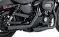 Preview: NEU: EAGLE Iron - Auspuff / Komplettanlage Slash Cut / schwarz matt / Yamaha XVS 650 + Classic / jedes Baujahr / ABE